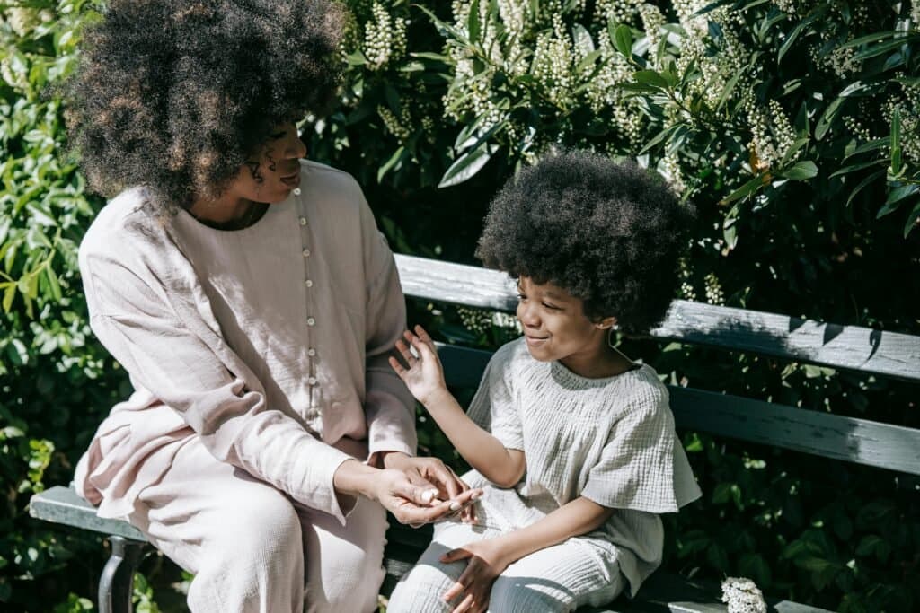 A-parent-learns-how-to-control-anger-with-their-child-through-calm-conversation and-connection